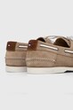 Obuwie Tommy Hilfiger mokasyny zamszowe TH BOAT SHOE CORE SUEDE FM0FM04505 beżowy