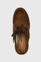 коричневий Замшеві мокасини Tommy Hilfiger TH BOAT SHOE CORE SUEDE