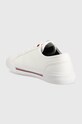 Obuv Tenisky Tommy Hilfiger CORE CORPORATE VULC CANVAS FM0FM04560 biela