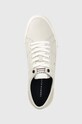Tenisky Tommy Hilfiger CORE CORPORATE VULC CANVAS sivá FM0FM04560