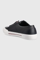 Usnjene teniske Tommy Hilfiger CORE CORPORATE VULC LEATHER  Zunanjost: Naravno usnje Notranjost: Tekstilni material Podplat: Sintetični material