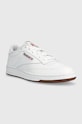 Reebok Classic sneakersy skórzane Club C 85 FZ6012 biały AW23