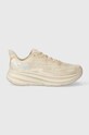 Hoka running shoes Clifton 9 Planet friendly beige 1127895