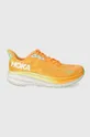 orange Hoka One One running shoes Clifton 9 Men’s
