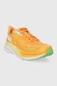 Hoka One One running shoes Clifton 9 orange
