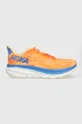 orange Hoka One One running shoes Clifton 9 Men’s