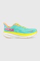 Hoka buty do biegania Clifton 9 Planet friendly turkusowy 1127895