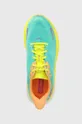 turquoise Hoka One One running shoes Clifton 9