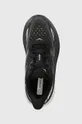 black Hoka running shoes Clifton 9