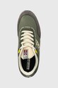 Napapijri sneakersy Lotus zielony NP0A4HLG.GAE