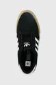 μαύρο Σουέτ αθλητικά παπούτσια adidas Originals SEELEY