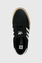 czarny adidas Originals sneakersy zamszowe SEELEY