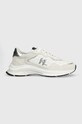 Karl Lagerfeld sneakersy LUX FINESSE tekstylny biały KL53165.41S