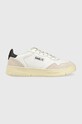 Karl Lagerfeld sneakersy skórzane KREW KL skóra zamszowa biały KL53020.011