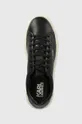 чорний Шкіряні кросівки Karl Lagerfeld MAXI KUP