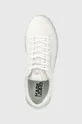 biały Karl Lagerfeld sneakersy skórzane KOURT III