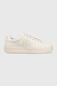 Karl Lagerfeld sneakers din piele MAXI KUP mic de statură bej KL52217.2T1