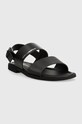 Karl Lagerfeld bőr szandál KASTOR II KL70206.000 fekete SS23