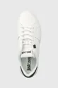 biały Just Cavalli sneakersy skórzane
