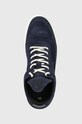 Filling Pieces sneakersy zamszowe Low Top Suede granatowy 10122791916