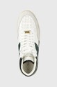 Filling Pieces sneakersy skórzane Mid Ace Spin zielony 55333491926