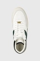 Кожени маратонки Filling Pieces Mid Ace Spin зелен 55333491926