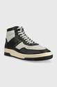 Filling Pieces sneakersy skórzane Mid Ace Skyline 55333591861 szary SS23
