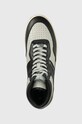 Filling Pieces sneakersy skórzane Mid Ace Skyline szary 55333591861