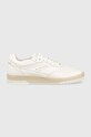 Filling Pieces sneakersy skórzane Ace Spin Planet friendly biały 70033492007