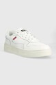 Δερμάτινα αθλητικά παπούτσια Levi's Glide D7521.0001 λευκό SS23