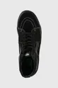 μαύρο Πάνινα παπούτσια Vans SK8-Hi