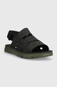 Camper sandały skórzane Oruga Sandal K100470.013 czarny SS26