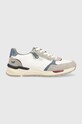 Mustang sneakers imitatie de piele intoarsa gri 4186301.211