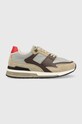 Guess sneakersy ENNA skóra zamszowa beżowy FM6ENN.ESU12.ARDES
