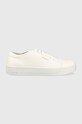 Guess sneakersy UDINE A imitacja skóry licowej beżowy FM6UDI.ELE12.OFFWH