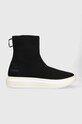Guess sneakersy VIBO SOCK wysoka czarny FM6VSO.FAB12.BLACK