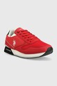 U.S. Polo Assn. sneakersy NOBIL NOBIL003M.3HY4 czerwony SS23