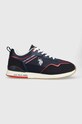Кроссовки U.S. Polo Assn. TABRY имитация замша тёмно-синий TABRY002M.3TH1