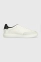 U.S. Polo Assn. sneakers din piele CRYME mic de statură alb CRYME005M.3LS1
