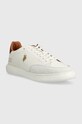 U.S. Polo Assn. sneakersy skórzane CRYME CRYME005M.3LS1 biały SS23