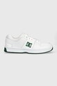 DC sneakers piele acoperită alb ADYS100668