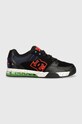 DC sneakersy ADYS200076 czarny AW24