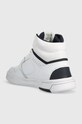 Încălțăminte Champion sneakers din piele Mid Cut Shoe Z80 S22095 alb