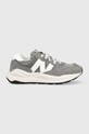 Tenisky New Balance M5740VPB semišová kůže šedá M5740VPB