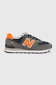 New Balance sneakers ML574EAF suede gray ML574EAF