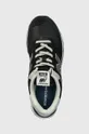 černá Sneakers boty New Balance 574 Black White