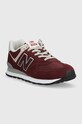 Topánky New Balance ML574EVM burgundské SS23
