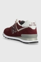 Sneakers boty New Balance ML574EVM <p> Svršek: Textilní materiál, Semišová kůže Vnitřek: Textilní materiál Podrážka: Umělá hmota</p>