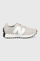 New Balance sneakers MS327CGW 327 piele întoarsă gri MS327CGW