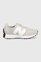 Tenisky New Balance 327 semišová kůže šedá MS327CGW